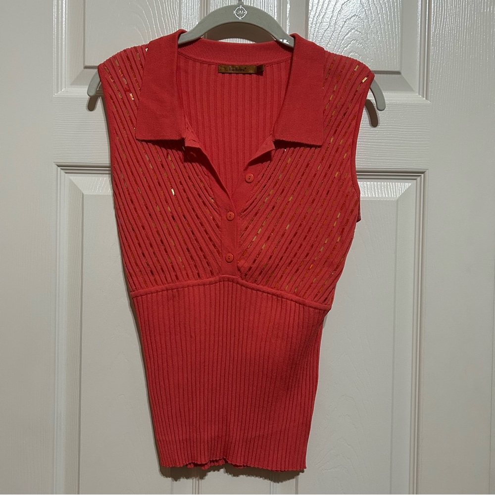 Belldini Sleeveless Stretch Top
